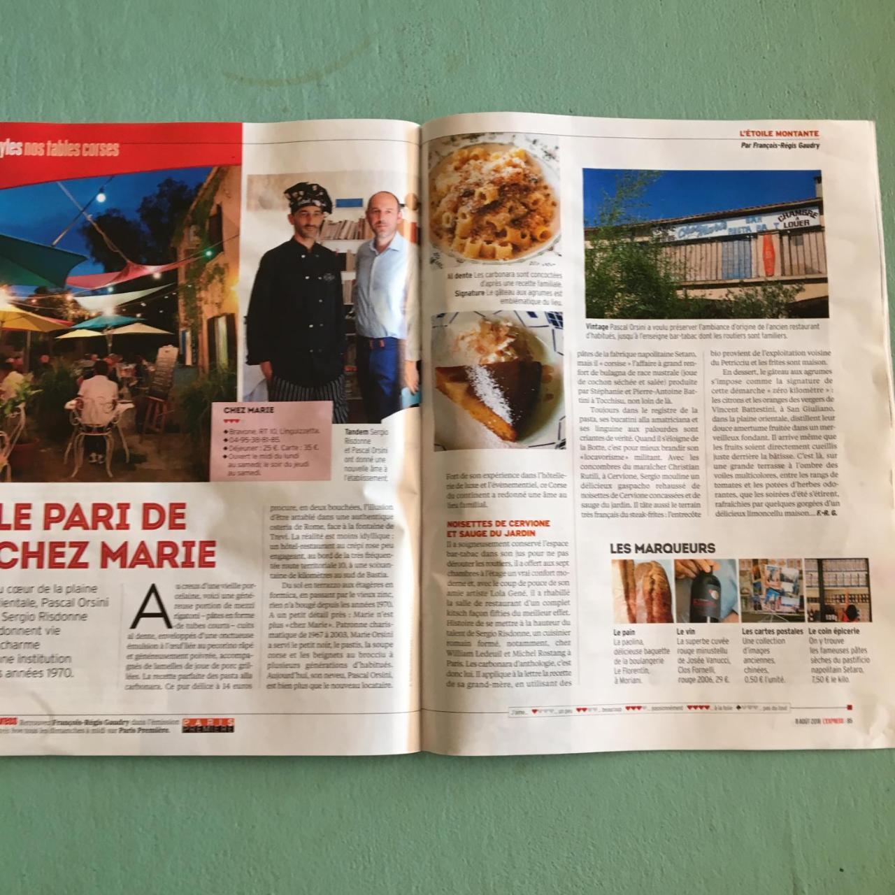 Hotel Chez Marie à Linguizzetta Extérieur photo